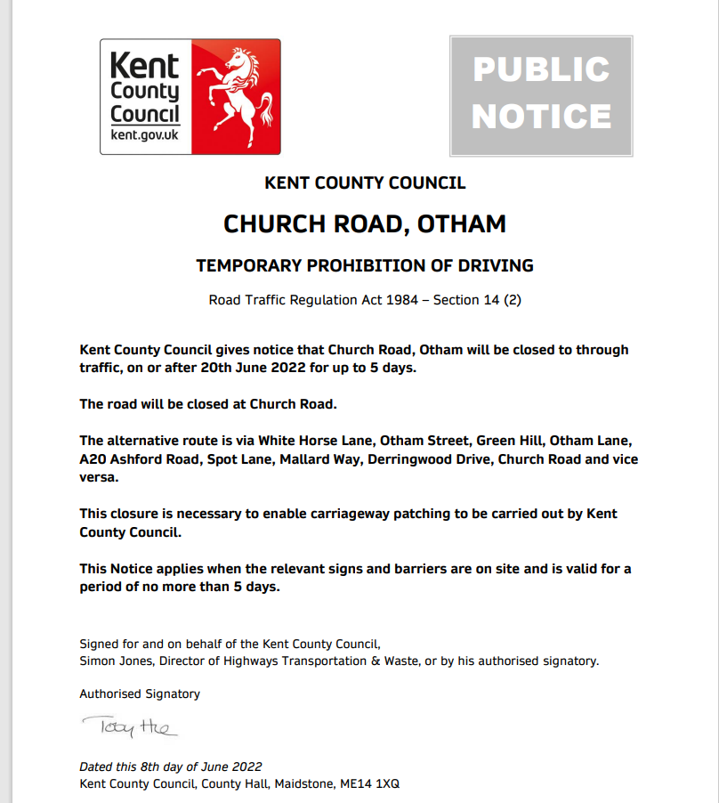 church_road_closure
